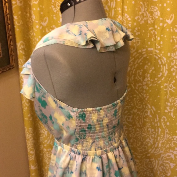 Feminine halter dress Sz M - Picture 4 of 5